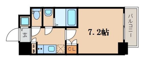 新大阪駅 徒歩4分 4階の物件間取画像